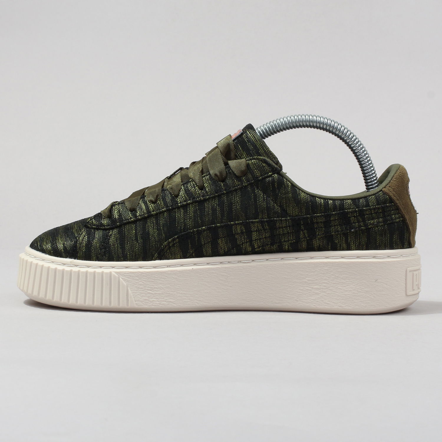 Sneakers og sko Puma Basket Platform VR Wn's olive night - olive night Grøn | 364092 01, 1