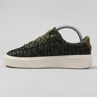 Sneakers og sko Puma Basket Platform VR Wn's olive night - olive night Grøn | 364092 01, 1