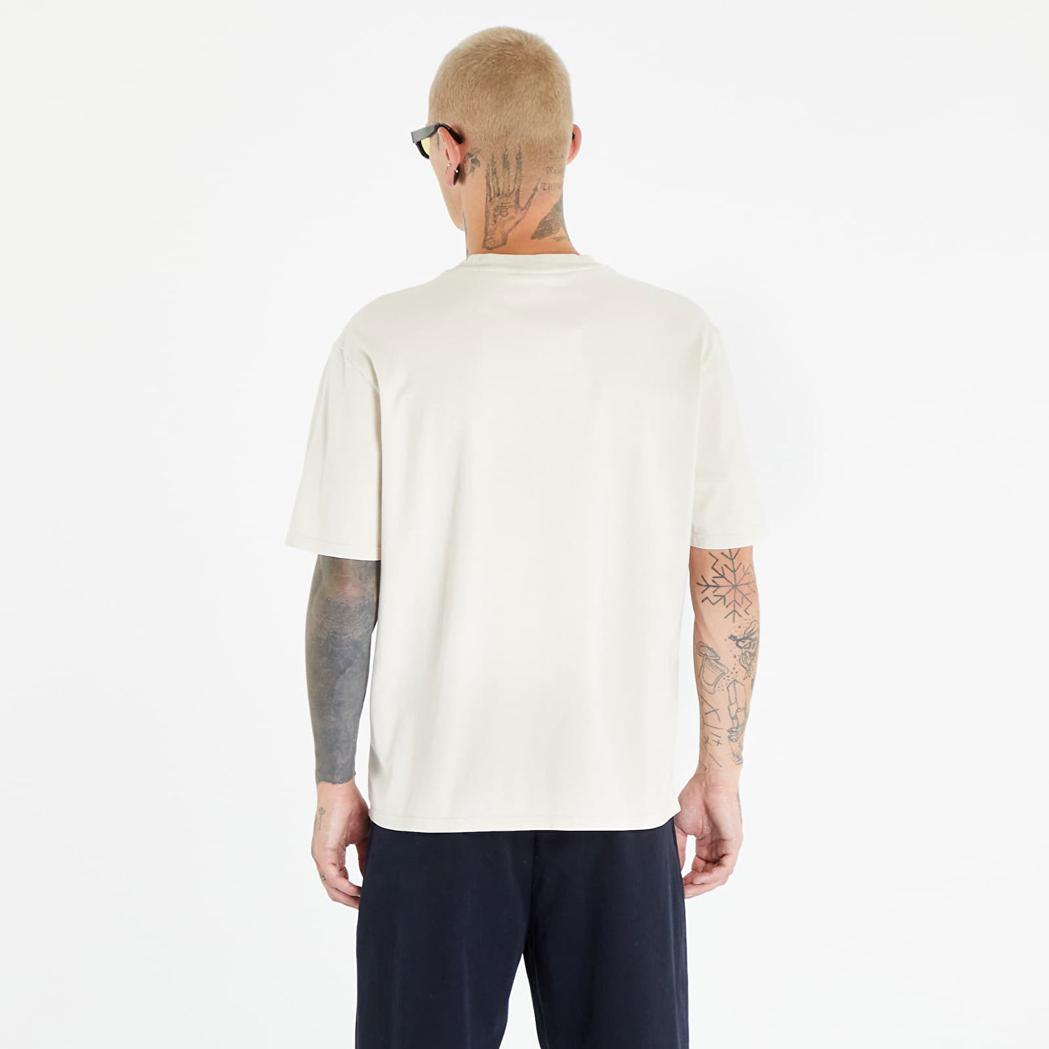 T-shirt GUESS Printed Baker Logo Tee Hvid | M3BI89K9XF1-F0J1, 1