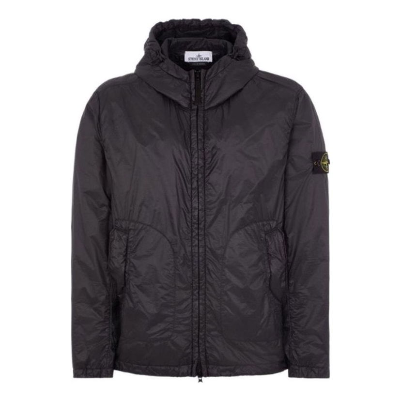 Vindjakke Stone Island Packable Jacket Sort | 781542025-V0029