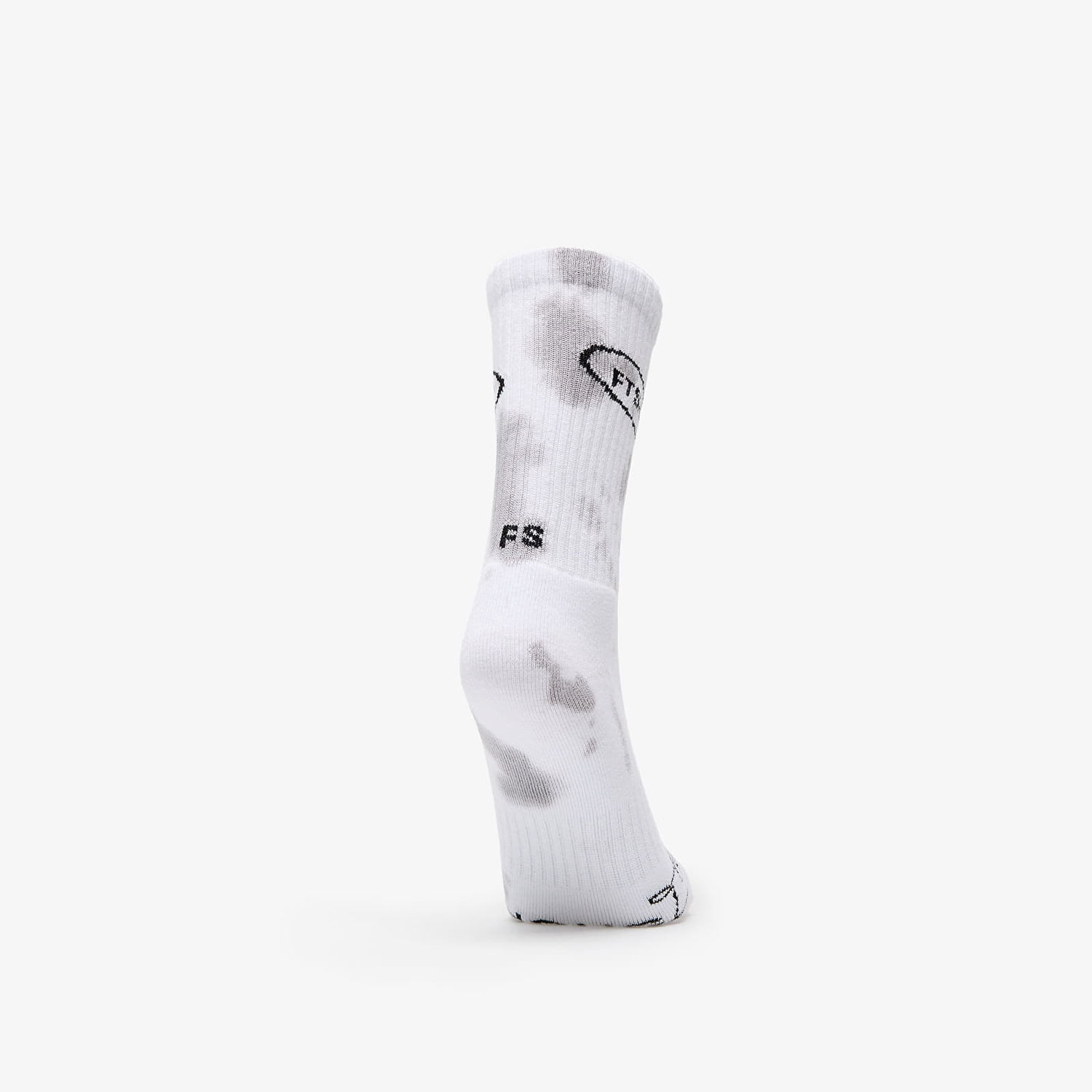 Sokker Footshop Basic Crew Socks 2-Pack Tie Dey Bw Hvid | FTSHP_363, 1