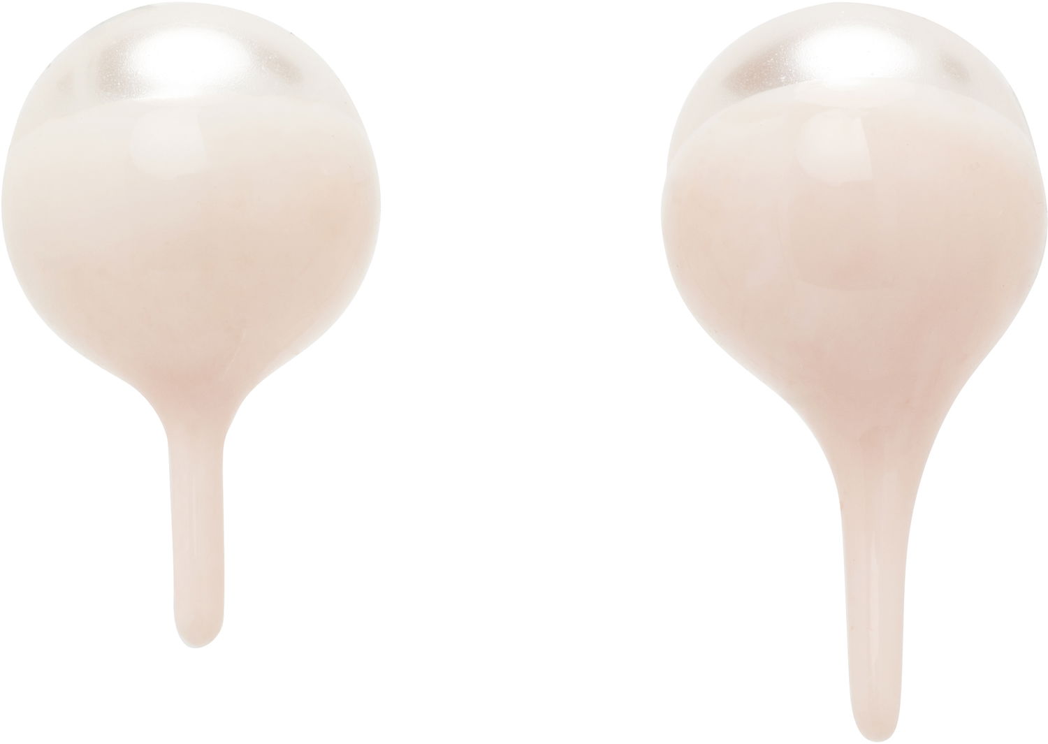 Øreringe Ottolinger Dipped Pearl Stud Earrings Lyserød | 125-902525-02, 0