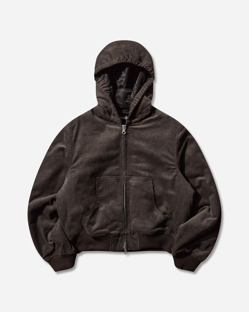 Jakke OUR LEGACY Corduroy Bank Hooded Jacket Brun | M4251BD 001