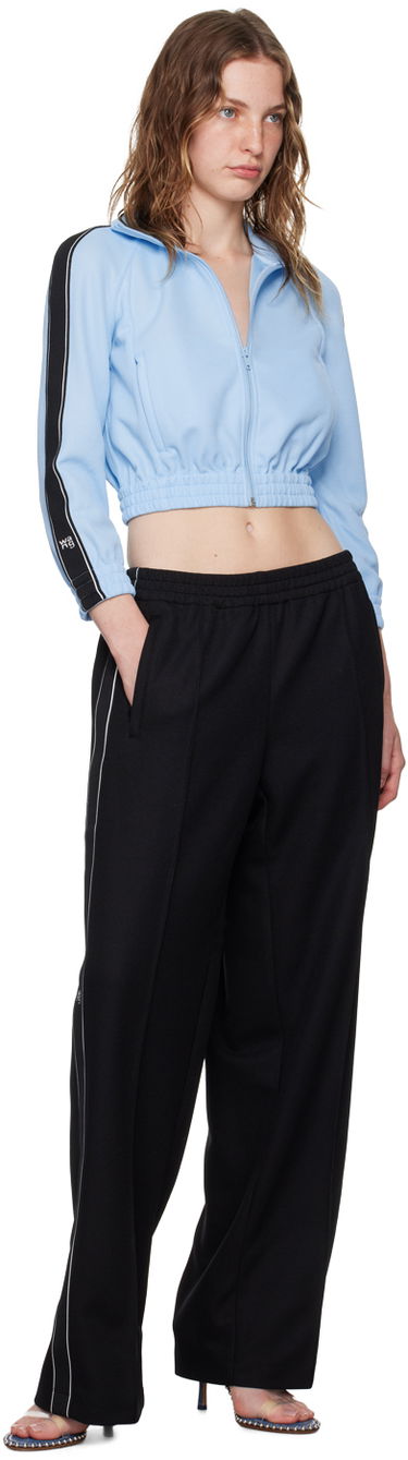 Træningsdragt Alexander Wang Alexander Wang.t Cropped Track Jacket Blå | 4CC3242091, 3