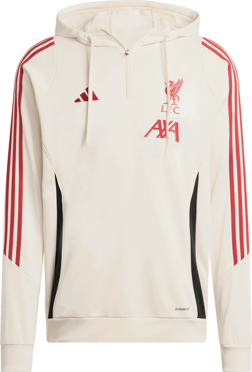 Sweatshirt adidas Originals Liverpool FC Tiro Training Hoodie Hvid | jv9018