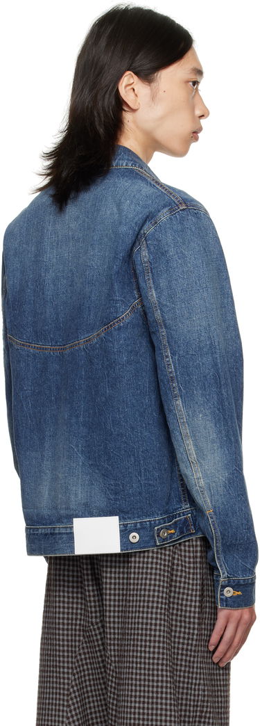 Jakke sage NATION SAGE NATION Jiji Denim Jacket Blå | S084 DENIM JIJI JACKET DENIM I, 2