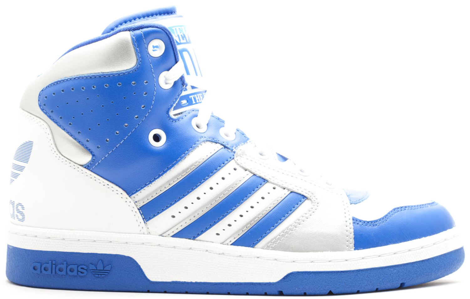 Sneakers og sko adidas Originals JS License Plate New York Blue Turkis | G17179, 0