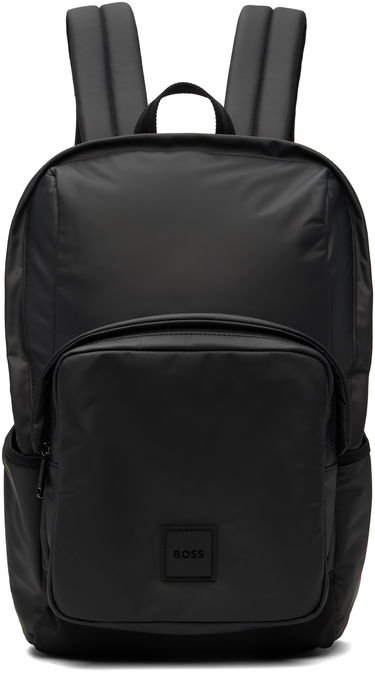 Rygsæk BOSS Coated Canvas Logo Backpack by BOSS Sort | 50548160, 0