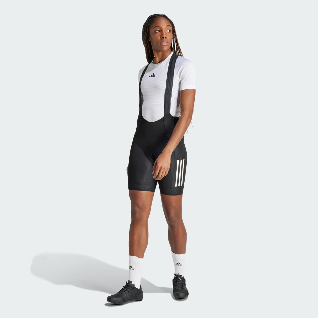 Shorts adidas Performance Essentials 3-Stripes Padded Cycling Bib Sort | IP9962, 1