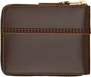 Tegnebog Comme des Garçons COMME des GARÇONS Triple Stitch Zip Wallet Brun | SA7100TS, 1