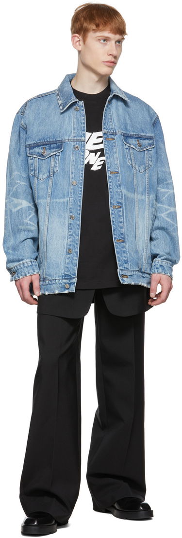 Jakke We11done We11done Trucker Denim Jacket Blå | WD-DJ1-22-354-U-BL, 3