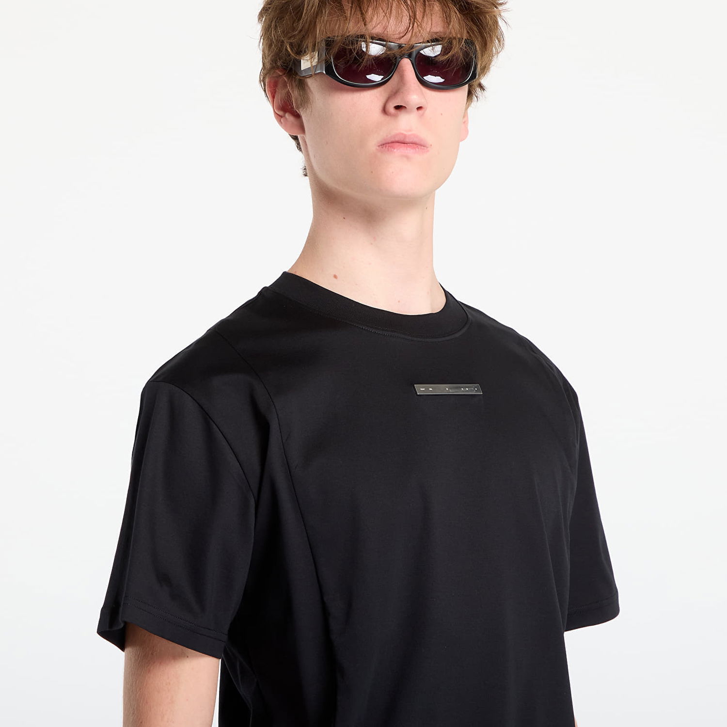 T-shirt HELIOT EMIL Astrape T-Shirt Black Sort | AW25_M_09_139_BLK01_CO, 1