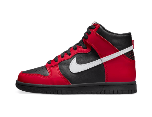 Sneakers og sko Nike Dunk High "Black University Red" GS Rød | DB2179-003