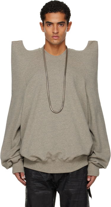 Sweatshirt Rick Owens Concordians Tecsweat Sweatshirt Grå | DU02E7272 FGM, 0
