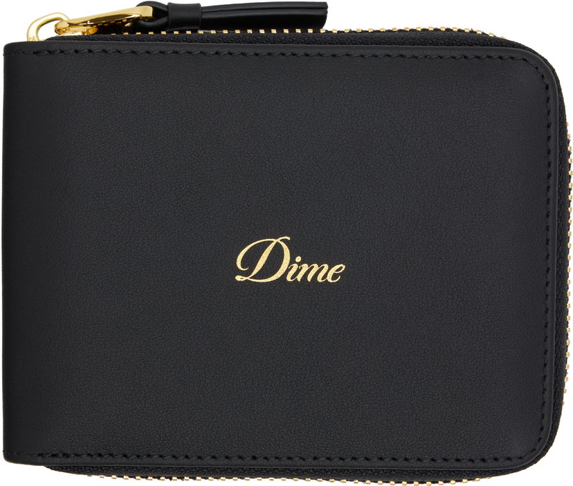 Tegnebog Dime Cursive Zip Wallet Sort | DIMESU2530BLK