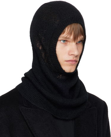 Hat Ann Demeulemeester Ann Demeulemeester Knit Balaclava Sort | B0013191-KN070-099, 1