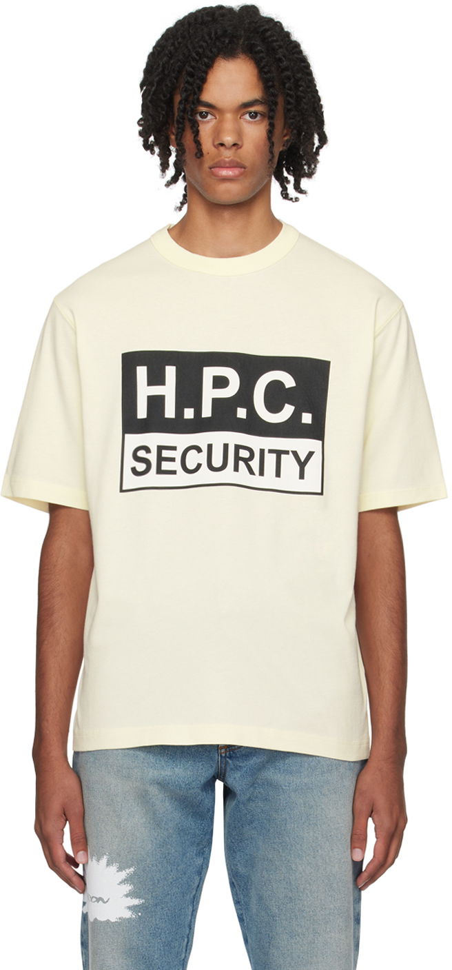 T-shirt HERON PRESTON Security T-Shirt Hvid | HMAA032F23JER0100410, 0