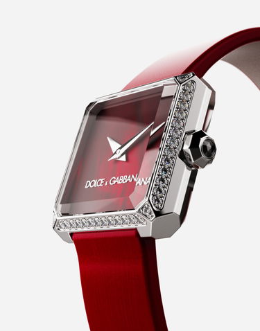 Ur Dolce & Gabbana Dolce & Gabbana Sofia Steel Watch with Diamonds Rød | WWJC2SXCMDTR0365, 1