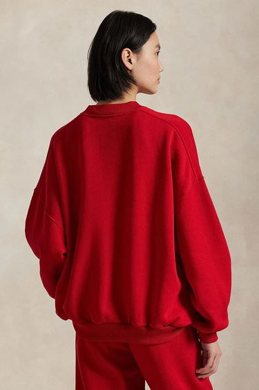 Sweatshirt Polo by Ralph Lauren Red Relaxed Fit Sweatshirt Rød | 211961273, 1