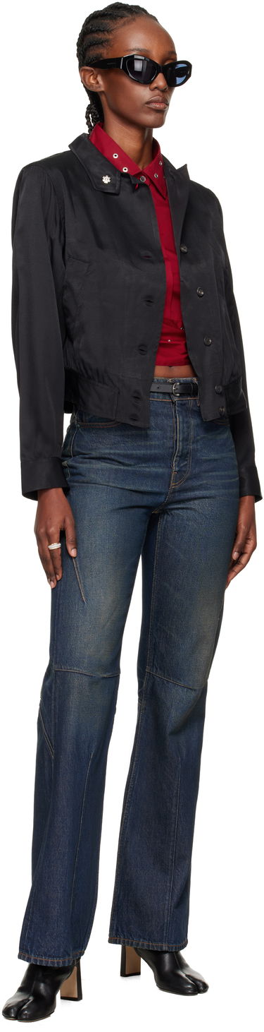 Bomberjakke OUR LEGACY Tuxedo Bomber Jacket Sort | W4252TF, 3