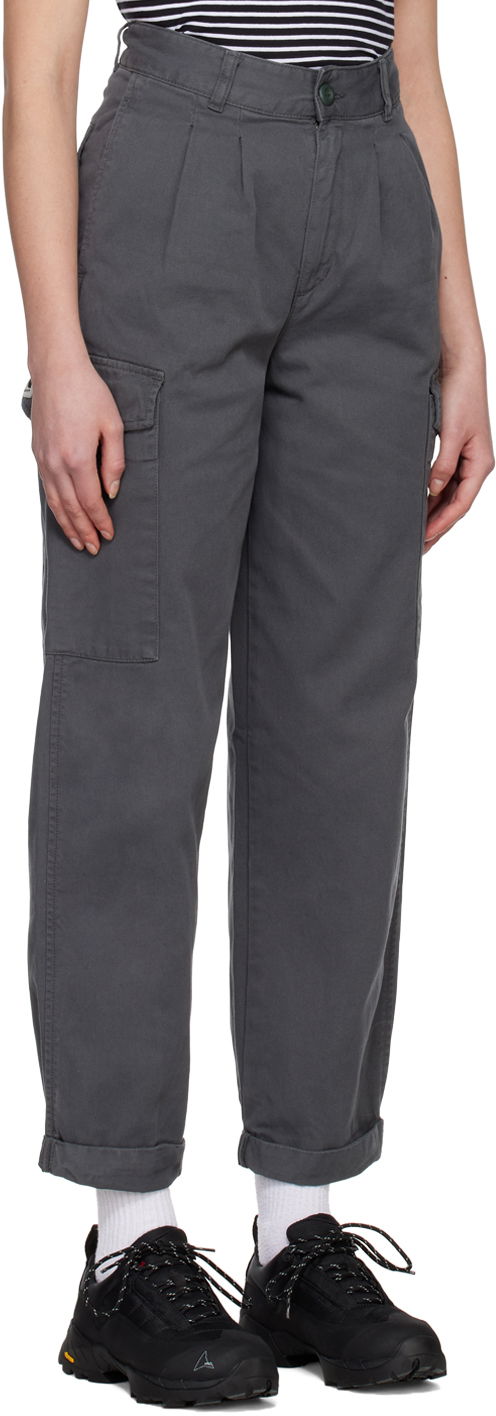 Cargo bukser Carhartt WIP Collins Relaxed Fit Cargo Pants Grå | I029789, 1