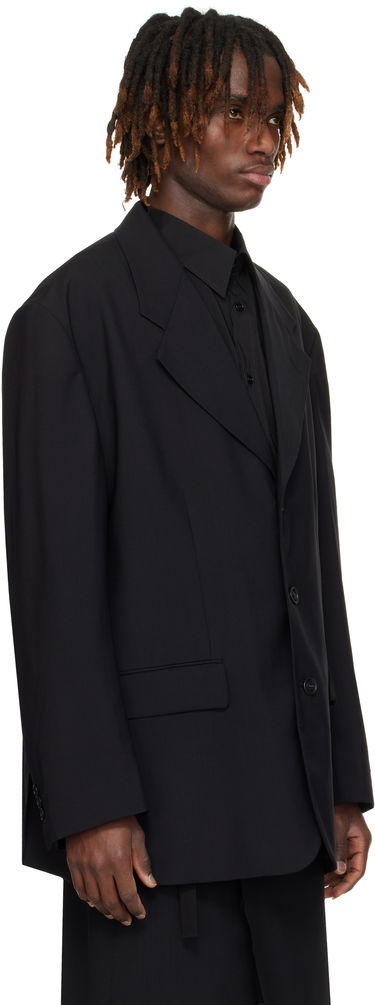 Frakker Maison Margiela MM6 Maison Margiela Virgin Wool Blazer Sort | SH0BN0011 M35080, 1