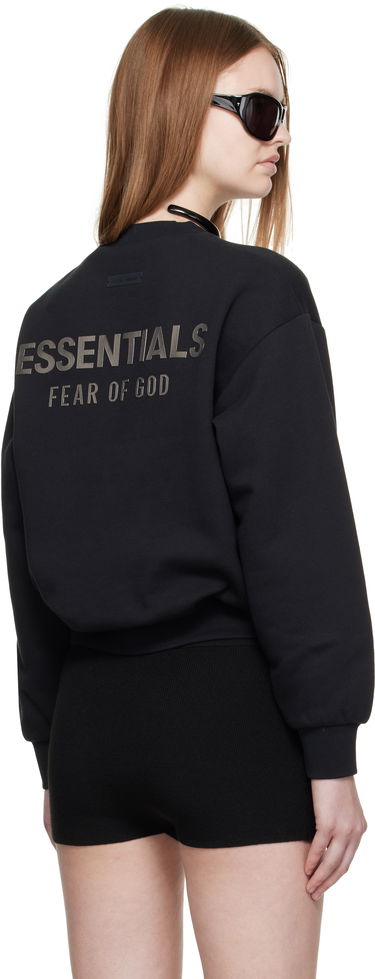 Sweatshirt Fear of God Fear of God ESSENTIALS Classic Fit Crewneck Sweatshirt Sort | 192SP255550FW, 2