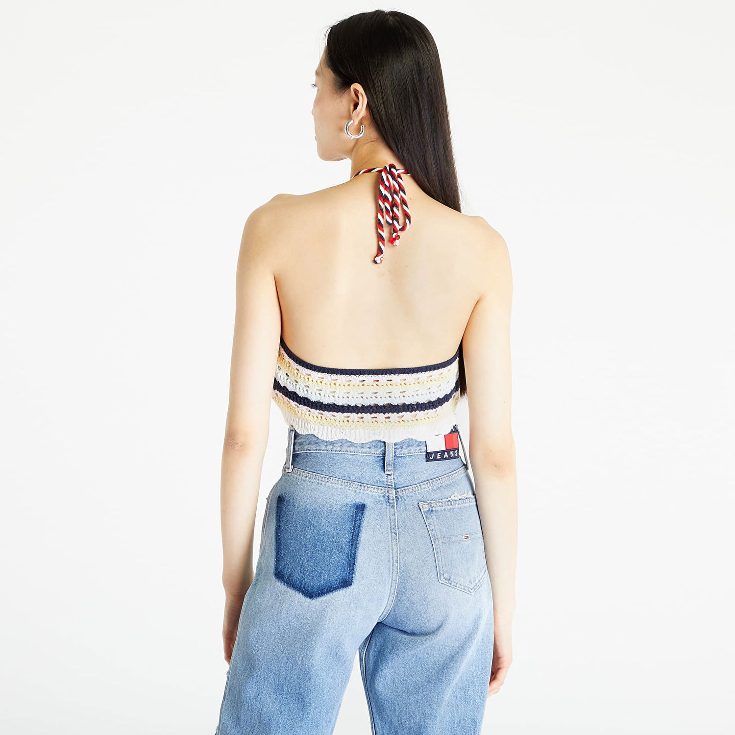 Tanktop Tommy Hilfiger Summer Crochet Top Flerfarvet | DW0DW15403 ZHO, 1