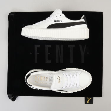 Sneakers og sko Puma Creeper White & Black white - black - white Hvid | 364462 01, 5