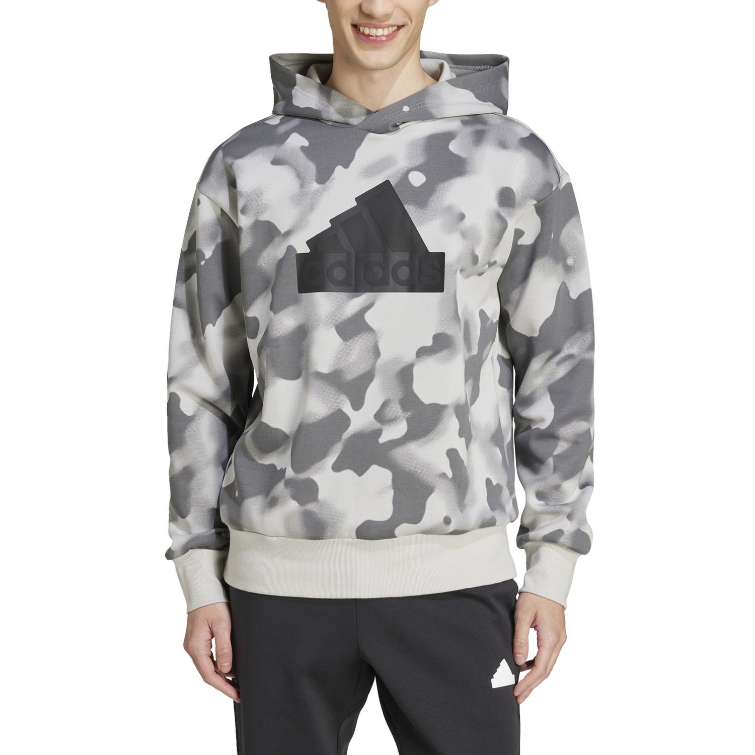 Sweatshirt adidas Performance Camo Print Hoodie Grå | IW8603, 0