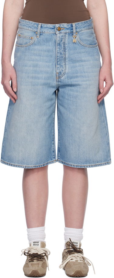 Shorts AMIRI AMIRI Faded Denim Shorts Blå | AWDNSH1006, 0