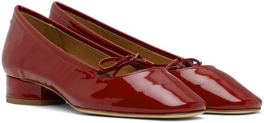 Kjole Aeyde Aeyde Darya Ballerina Flats Rød | A11-FL-GLVR25BL16-FW24-985-048, 3