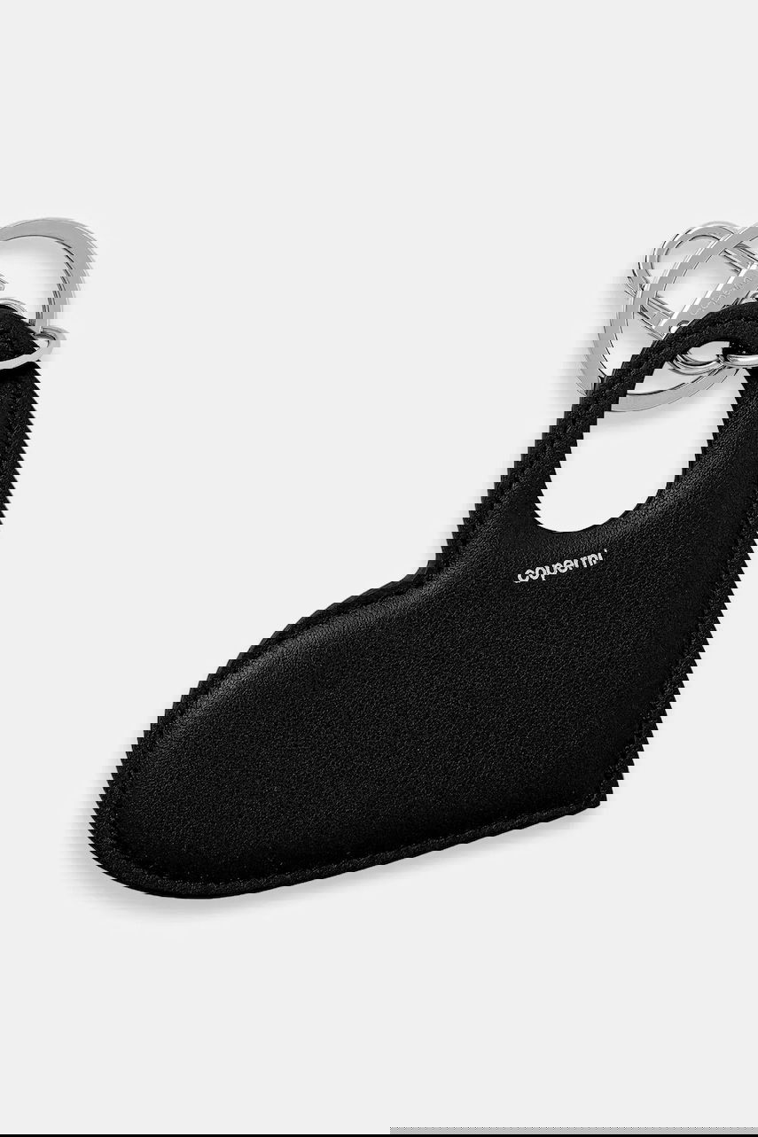 Nøgleringe Coperni Coperni Heart Keychain Sort | COPSLG03F6043, 0