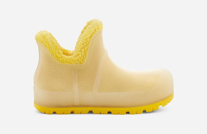 Tøj UGG ® Raincloud Clear Boot for Women in Canary, Size 3 Grå | 1132070-CAN