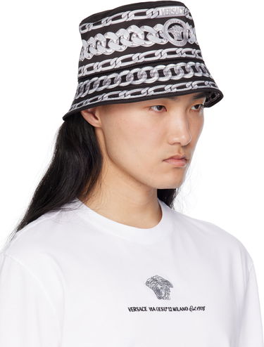 Kasket Versace Versace Medusa Chains Bucket Hat Sort | 1019072_1A13697, 1