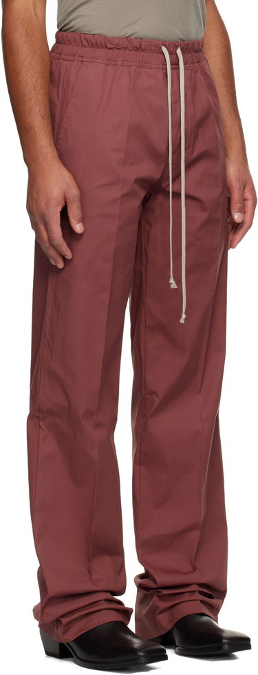 Bukser Rick Owens Concordians Dietrich Drawstring Trousers Bourgogne | RU02E1378 TE, 1
