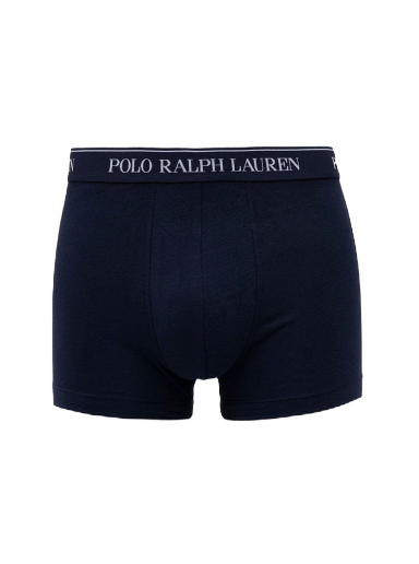 Boksere Polo by Ralph Lauren Cotton Trunk - 3 Pack Mørkeblå | 714835885004