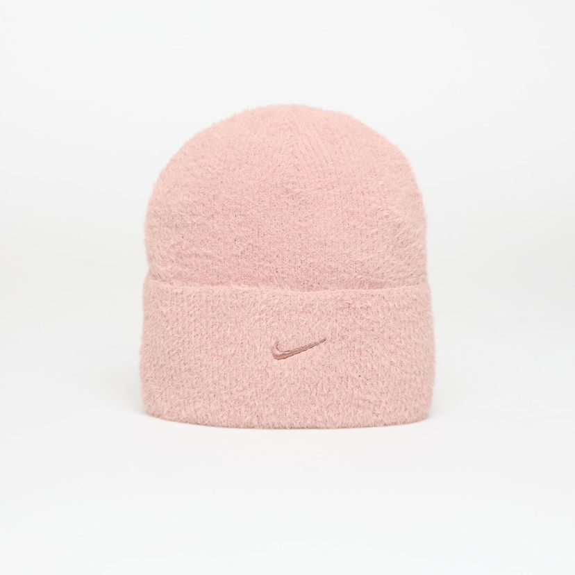Beanie Nike Fuzzy Beanie Peak Cozy Universal Lyserød | HQ0369-624
