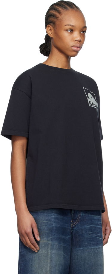 T-shirt Rhude Rhude Moonlight Badge T-Shirt Hvid | RHPS25TT03012, 4