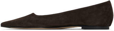 Kjole Aeyde Aeyde Cassy Suede Ballerina Flats Brun | A11-FL-SNDP8 FL130-FW24-953-017, 2