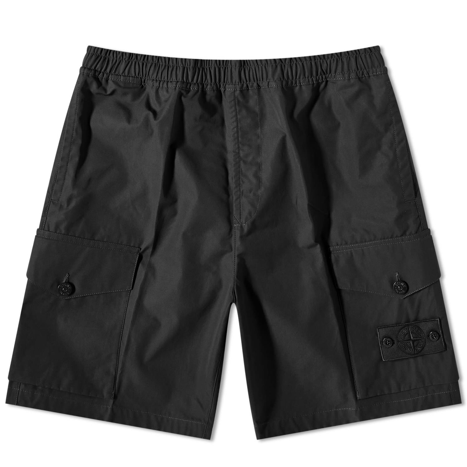 Shorts Stone Island Ghost Cargo Shorts Sort | 7815L02F1-V0029, 0