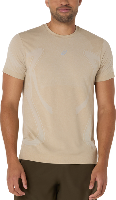 T-shirt Asics Asics Road Seamless Short Sleeve T-Shirt Beige | 2011d355-100, 0