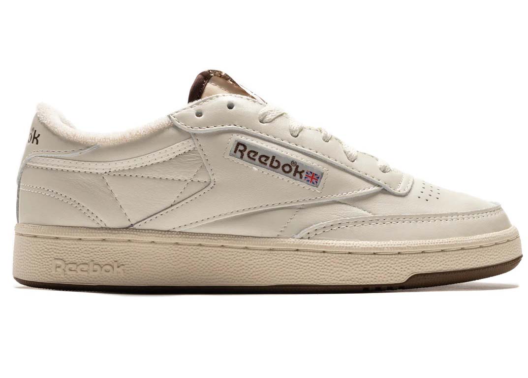 Sneakers og sko Reebok Club C 85 Vintage Chalk Paper White Brush Brown Beige | HP3202, 0