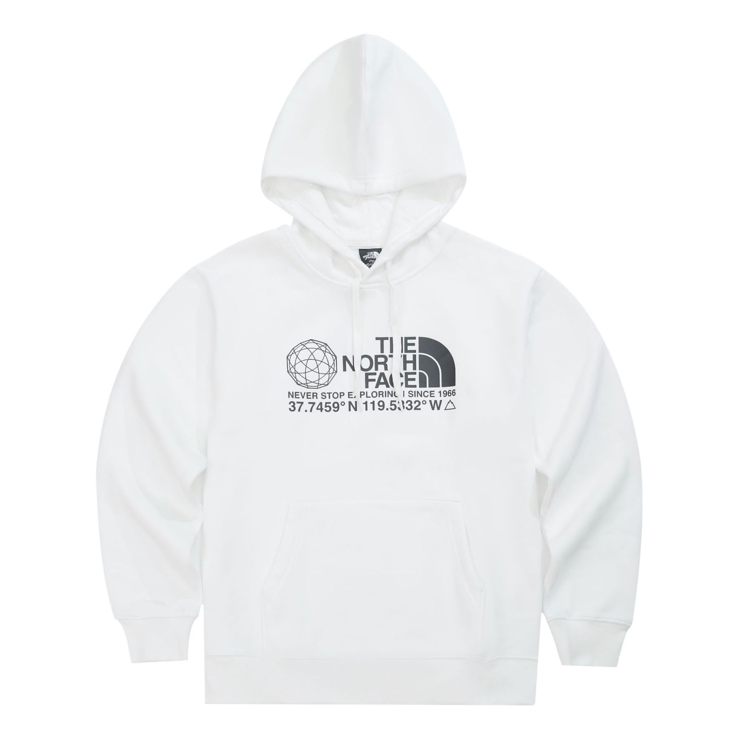 Sweatshirt The North Face Coordinates Pullover Hoodie Hvid | NF0A7W87-FN4, 0