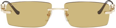 Solbriller Cartier 'Panthère' Sunglasses Beige | CT0430S-003, 0