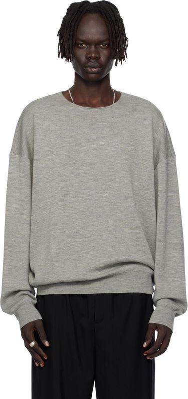 Sweater Fear of God Fear of God ESSENTIALS Long Sleeve Crewneck Sweater Grå | 192SP256495F, 0