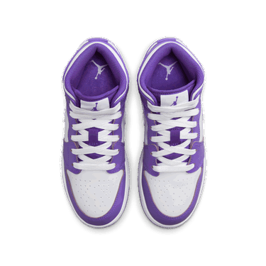 Sneakers og sko Jordan Air Jordan 1 Mid "Purple Venom" GS Lilla | DQ8423-511, 3