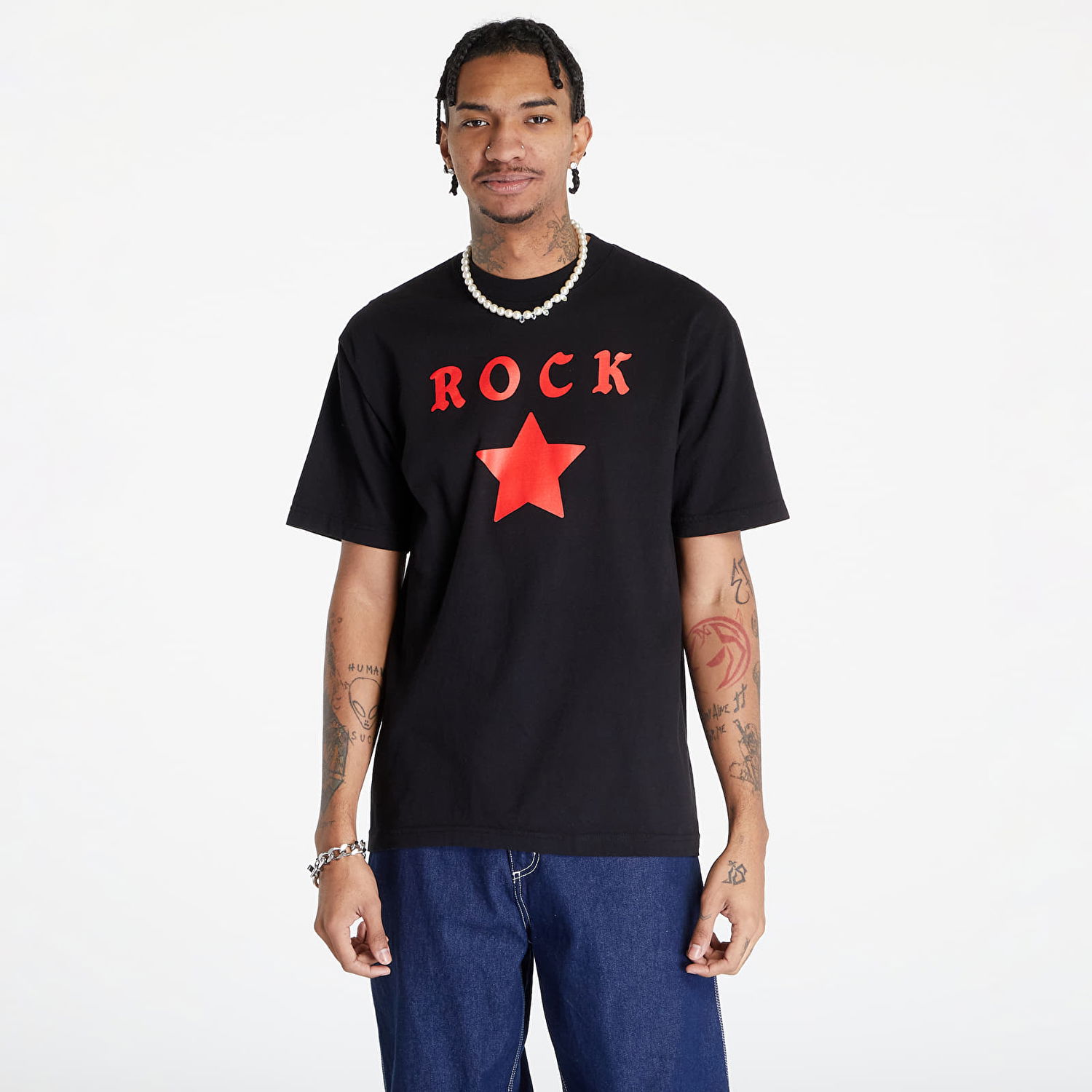 T-shirt Pleasures x N.E.R.D Rockstar Sort | P23N004 BLACK, 0