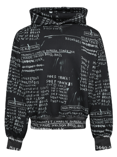 Sweatshirt MISBHV Basquiat Edition Discography II Hoodie Sort | 122U225B