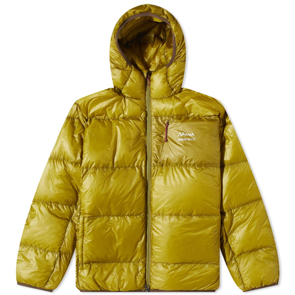 Puffer jakke GRAMICCI x Nanga Packable Down Jacket Metalisk | GUJK2-F3000-LME, 0